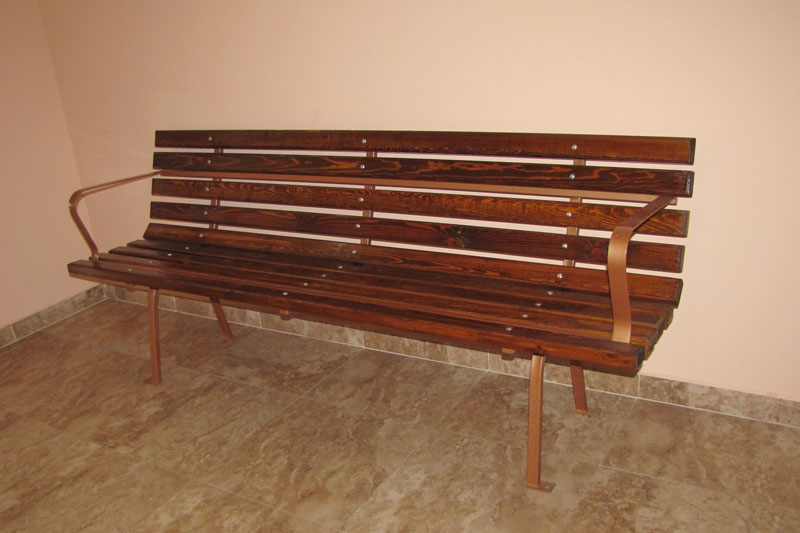 Park Bench (wood) VIII